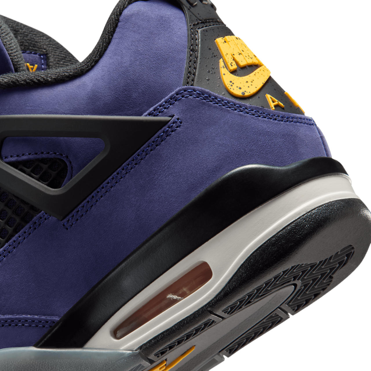 Jordan Retro 4 Lakers Image 8 of 8. Tap to open photo gallery.