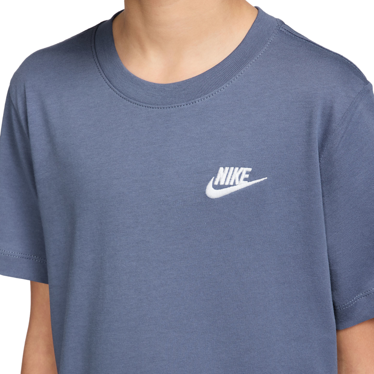 Nike NSW EMB Futura T-Shirt Image 3 of 3. Tap to open photo gallery.