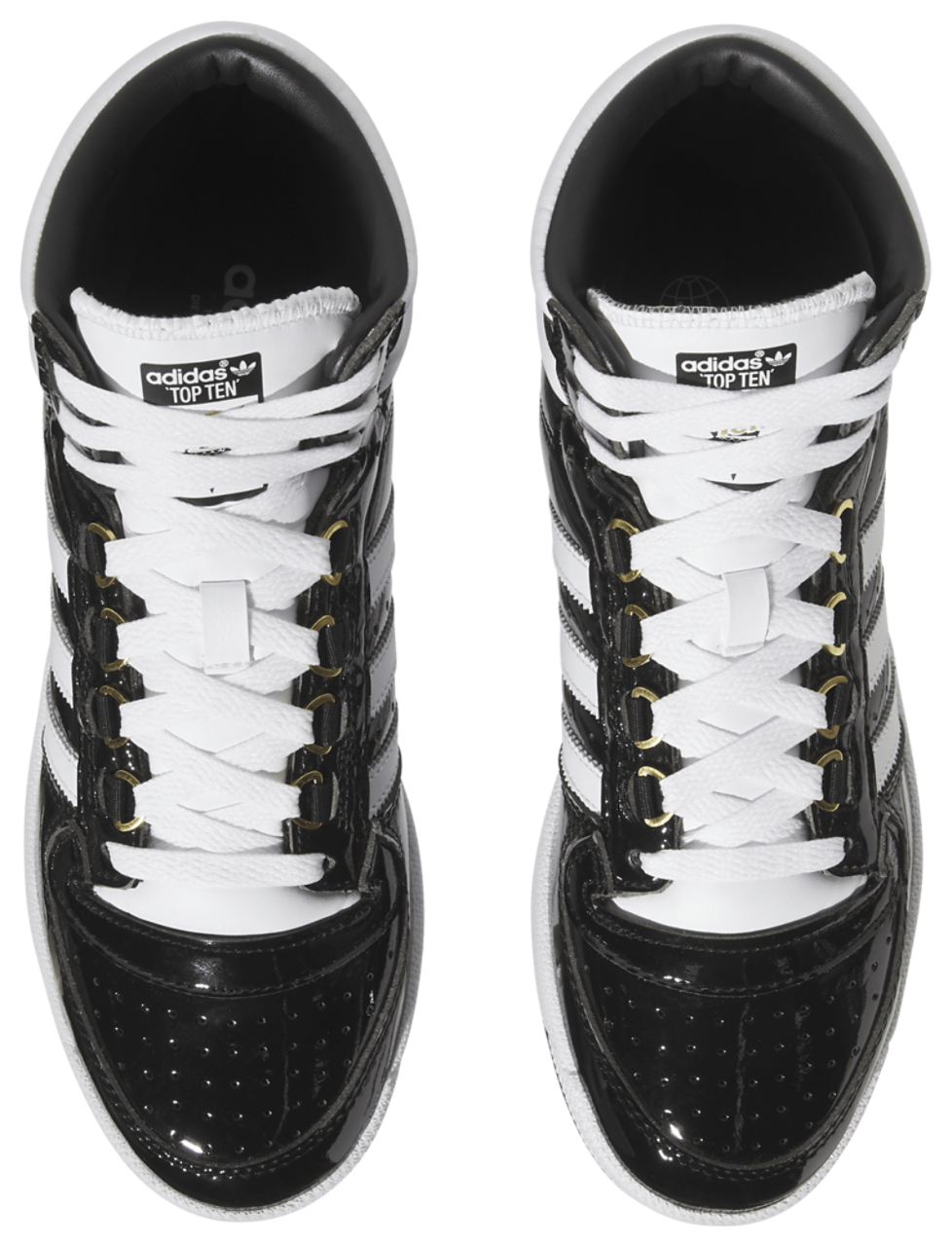 adidas Originals Top Ten RB Patent Leather Image 4 of 5. Tap to open photo gallery.