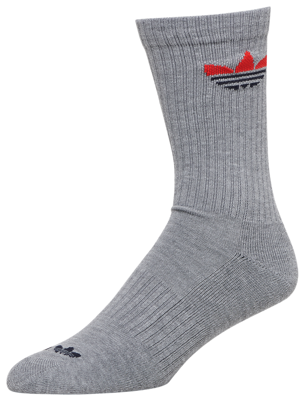 adidas Originals OG Modern Varsity 3 Pack Crew Socks Image 3 of 4. Tap to open photo gallery.