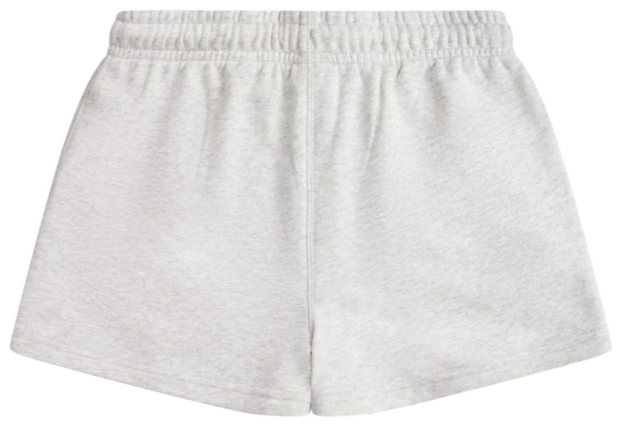 New Balance French Terry Small Logo Shorts Image 7 of 8. Tap to open photo gallery.
