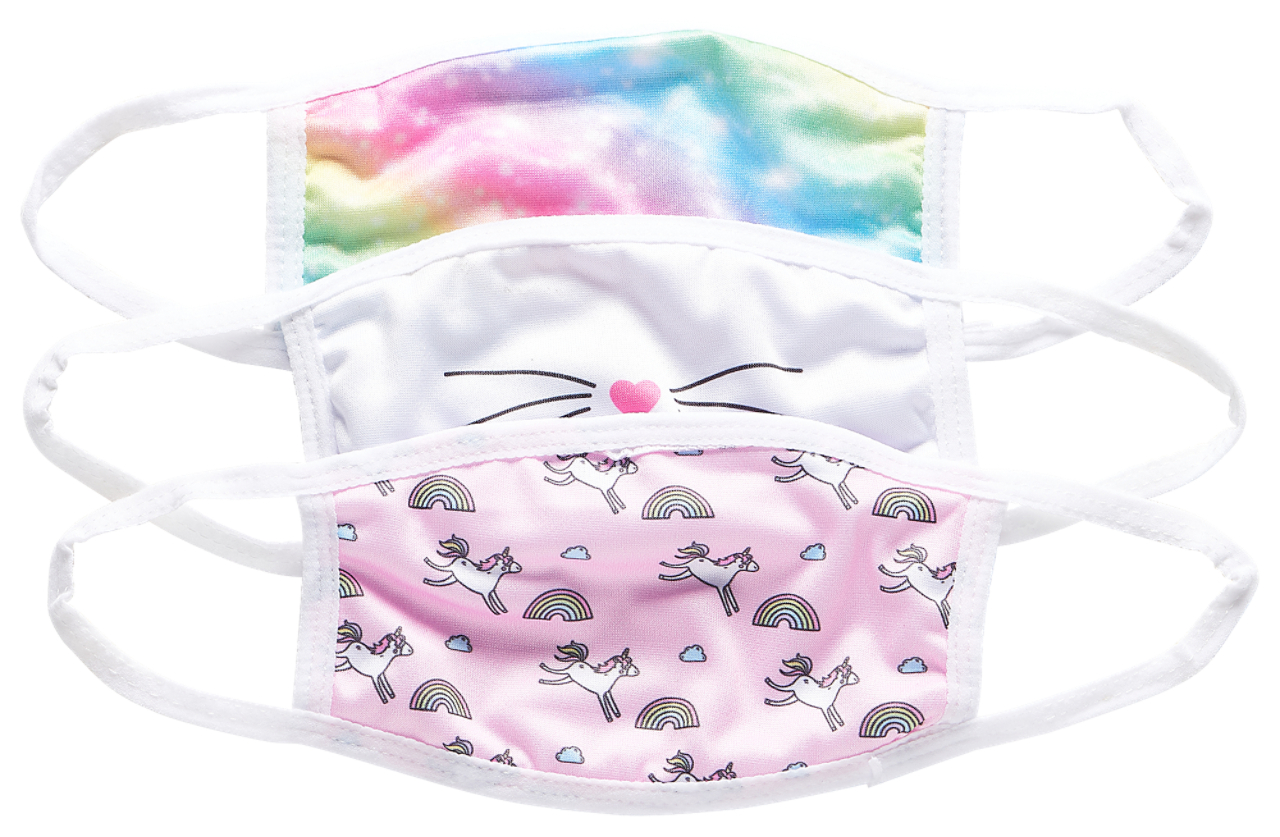 SofSole 3 Pack Classic Youth Mask Image 1 of 4. Tap to open photo gallery.