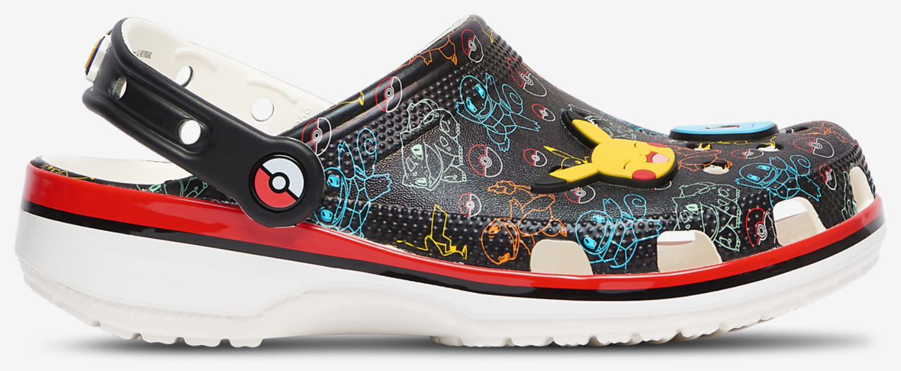 Crocs Pokemon Classic Clogs Image 2 of 7. Tap to open photo gallery.