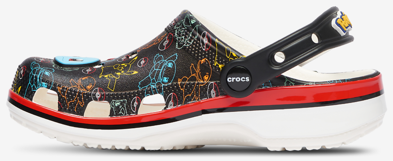 Crocs Pokemon Classic Clogs Image 3 of 7. Tap to open photo gallery.