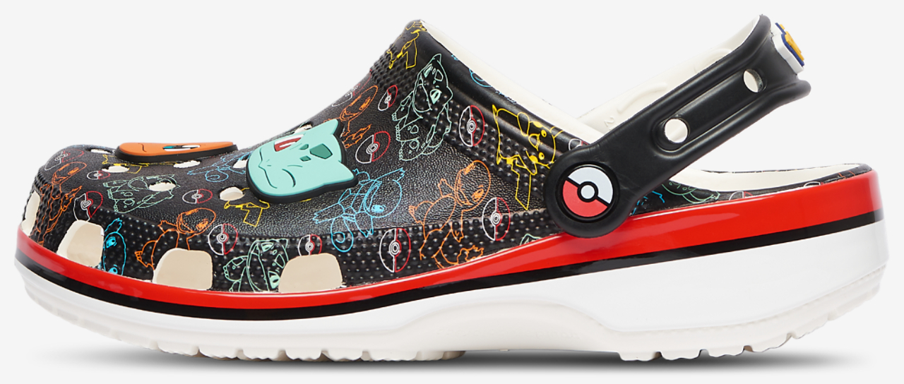 Crocs Pokemon Classic Clogs Image 4 of 7. Tap to open photo gallery.