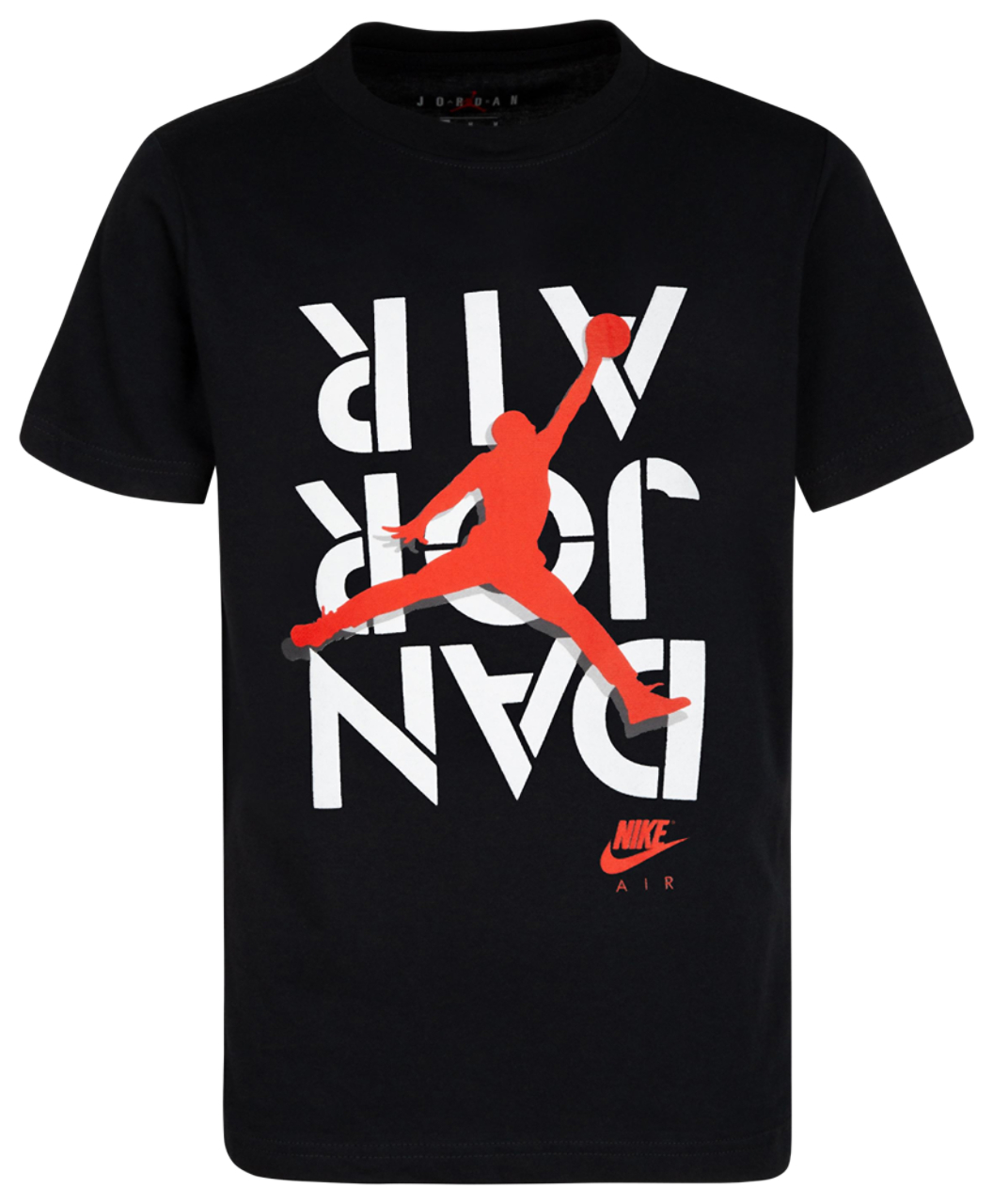 Jordan AJ4 Stacked Air T-Shirt Image 1 of 2. Tap to open photo gallery.