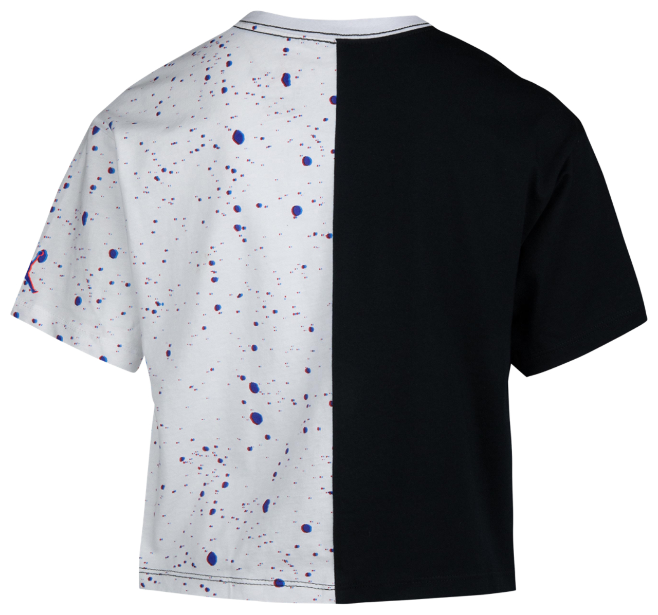 Jordan Space Glitch Split T-Shirt Image 2 of 3. Tap to open photo gallery.