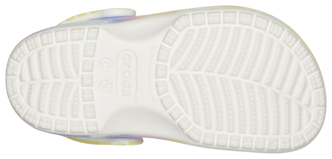 Crocs Classic Tie Dye Clogs Image 4 of 4. Tap to open photo gallery.