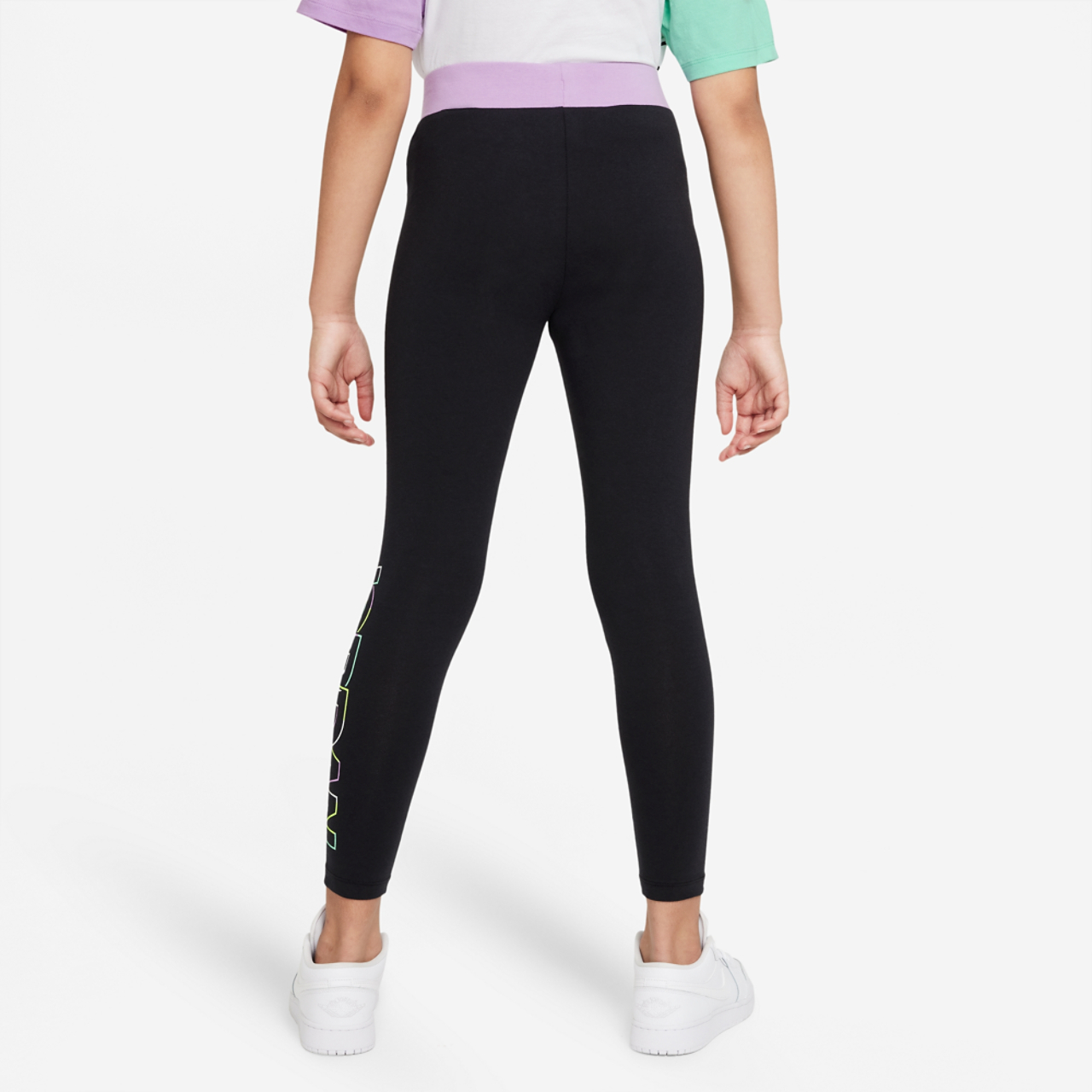 Jordan J's Are For Girls Leggings Image 4 of 4. Tap to open photo gallery.