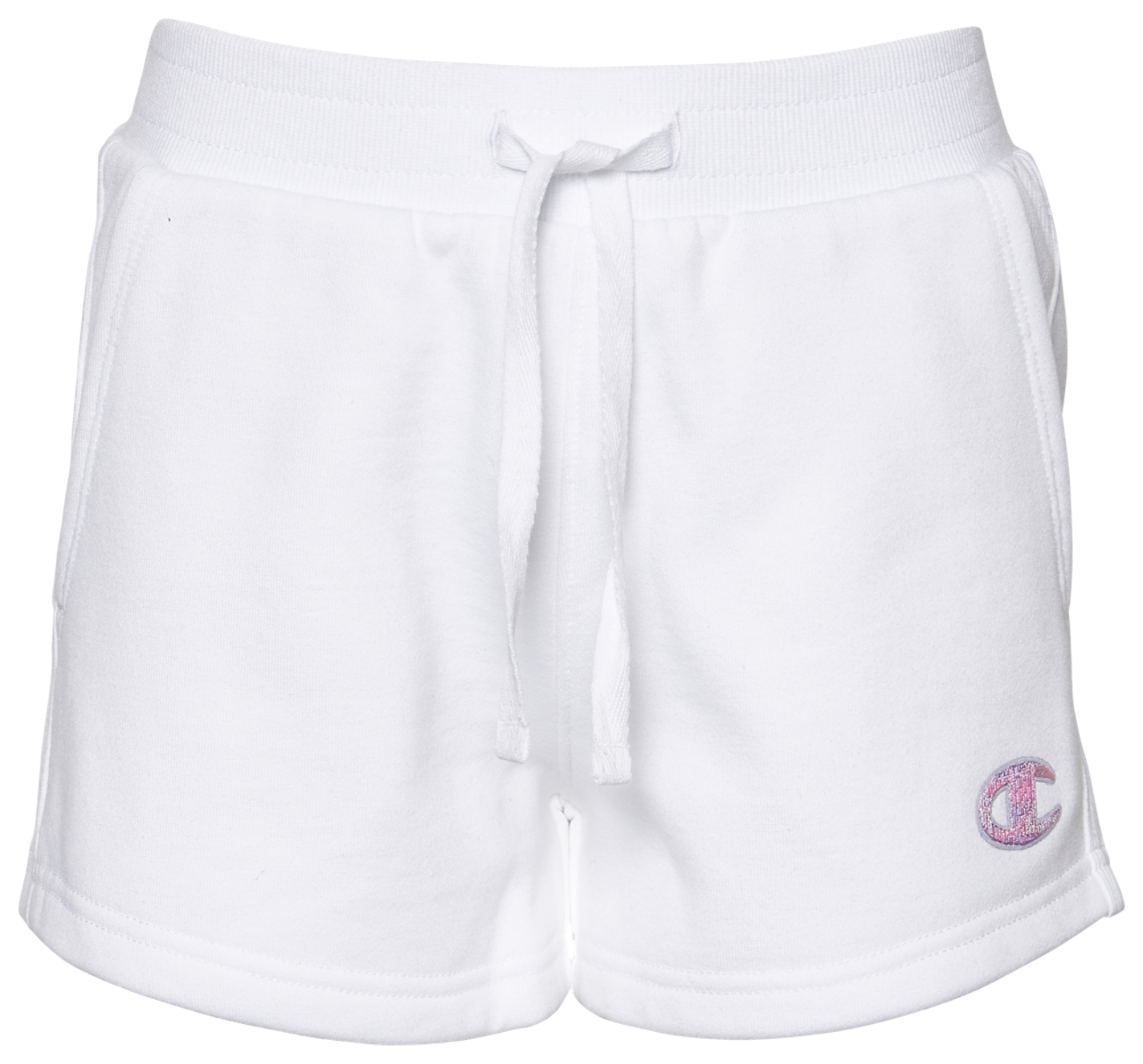 Champion Tonal Embroidered Fleece Short Image 2 of 4. Tap to open photo gallery.