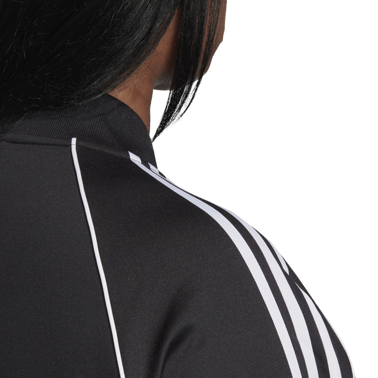 adidas Originals Plus Size Superstar Track Top Image 7 of 8. Tap to open photo gallery.