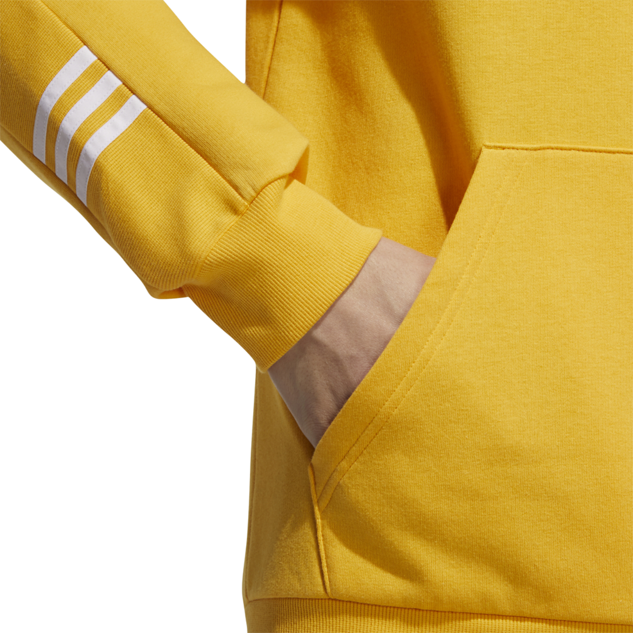 adidas Essential Comfort Hooded Sweatshirt Image 7 of 8. Tap to open photo gallery.