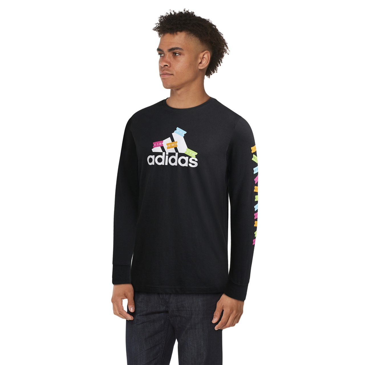 adidas Originals Long Sleeve Snack T-Shirt Image 3 of 6. Tap to open photo gallery.