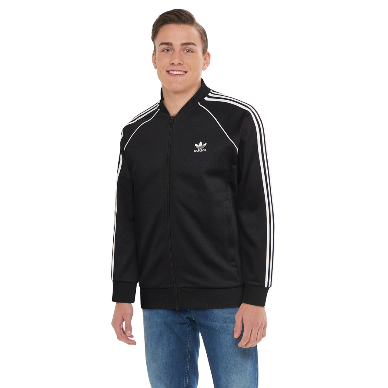 adidas Originals Adicolor Superstar Track Jacket Image 3 of 4. Tap to open photo gallery.