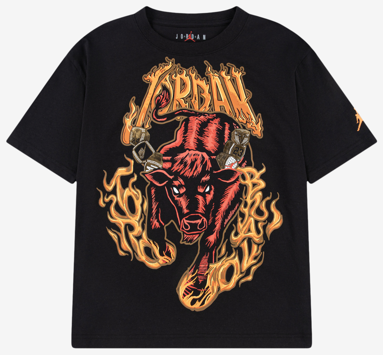 Jordan Toro Bravo Ring Rtr Short Sleeve T-Shirt Image 1 of 3. Tap to open photo gallery.