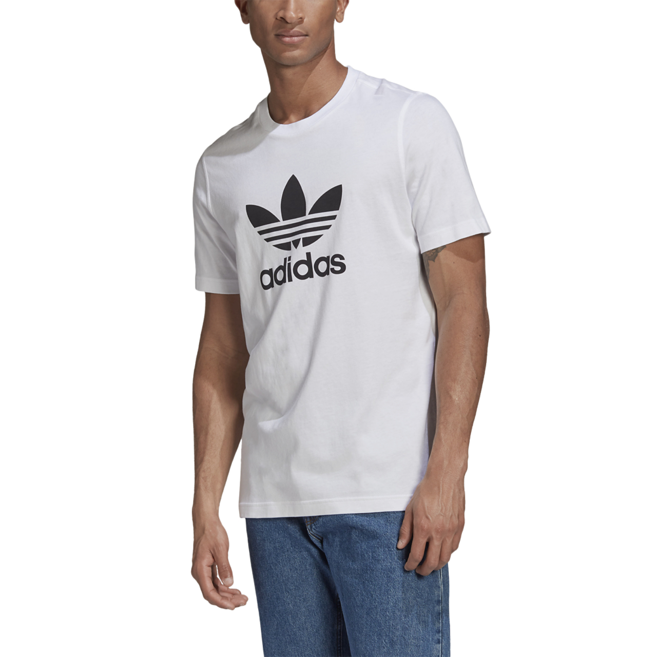 adidas Originals Trefoil T-Shirt Image 1 of 2. Tap to open photo gallery.