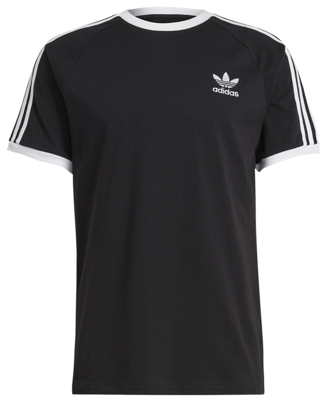 adidas Originals 3 Stripe T-Shirt Image 1 of 3. Tap to open photo gallery.