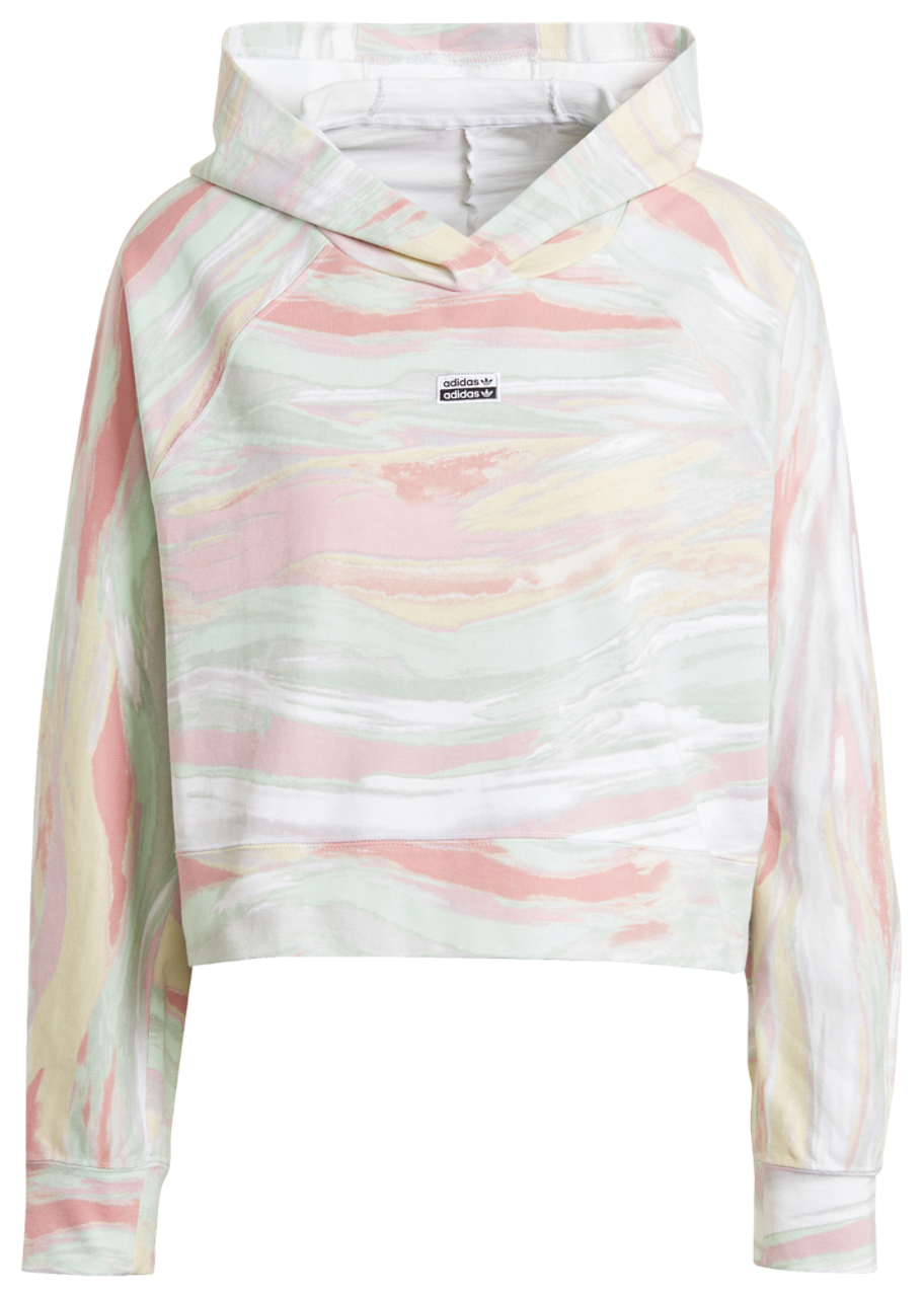 adidas Cropped Hoodie Image 1 of 1. Tap to open photo gallery.