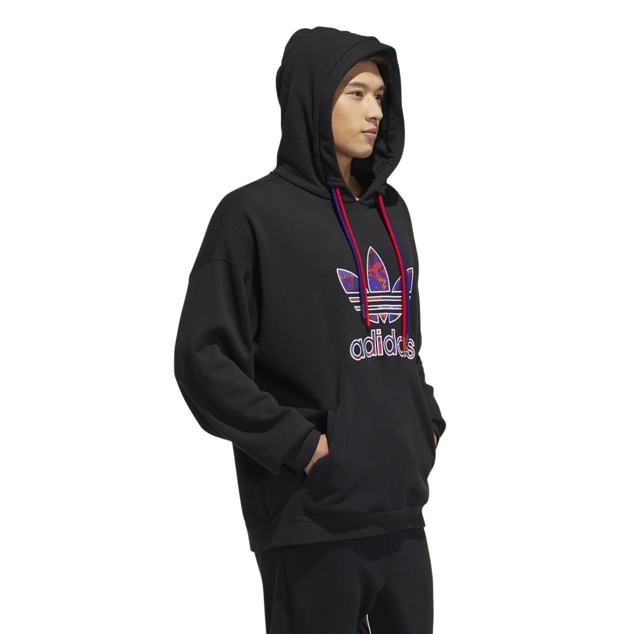adidas Originals CNY 2 Hoodie Image 4 of 5. Tap to open photo gallery.