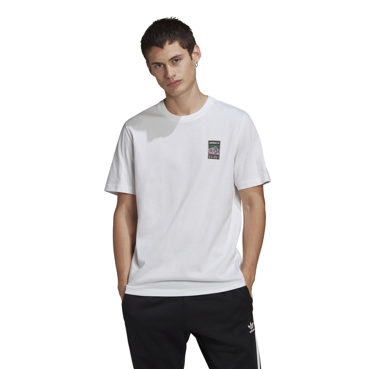 adidas Originals Adiplore GFX T-Shirt Image 2 of 5. Tap to open photo gallery.
