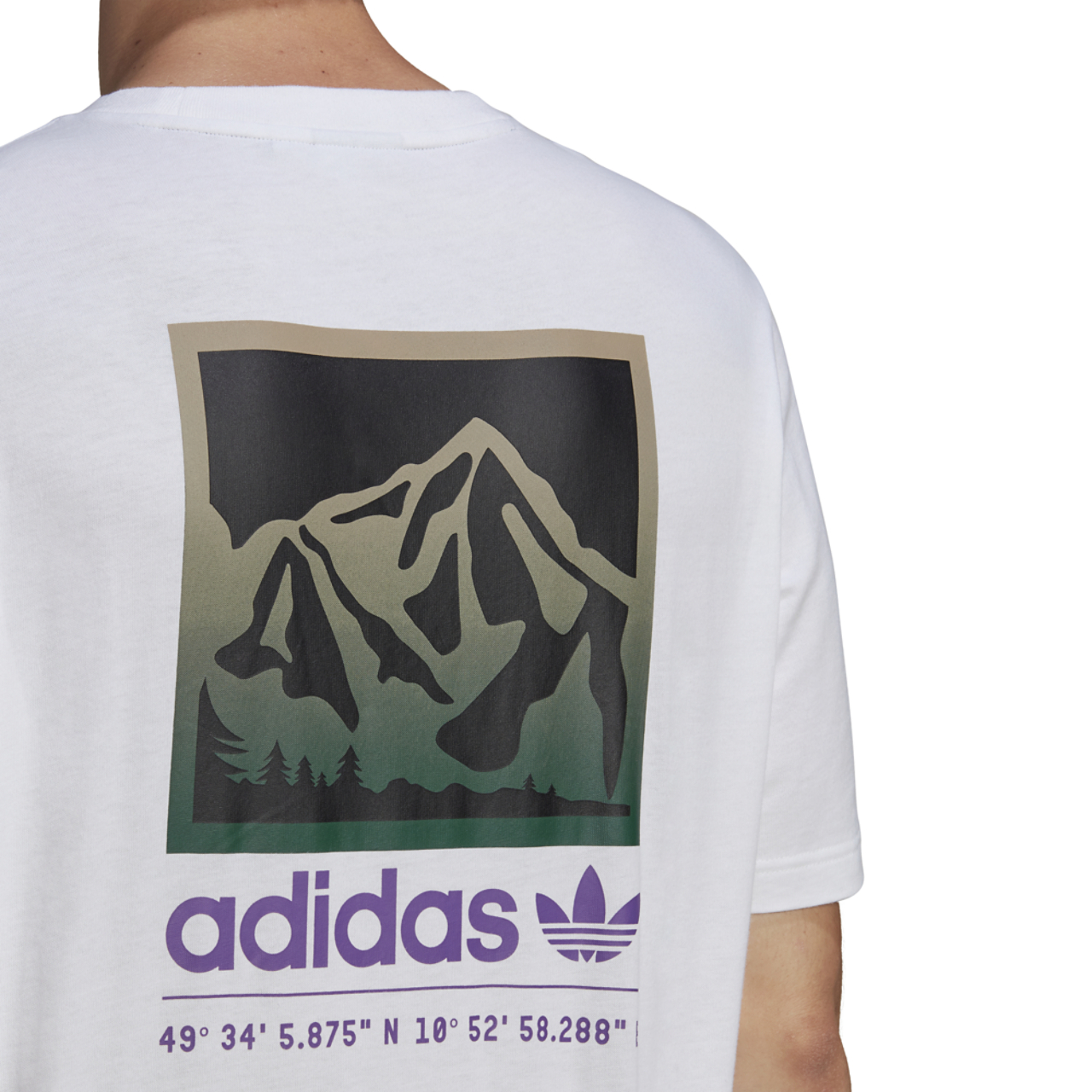 adidas Originals Adiplore GFX T-Shirt Image 5 of 5. Tap to open photo gallery.