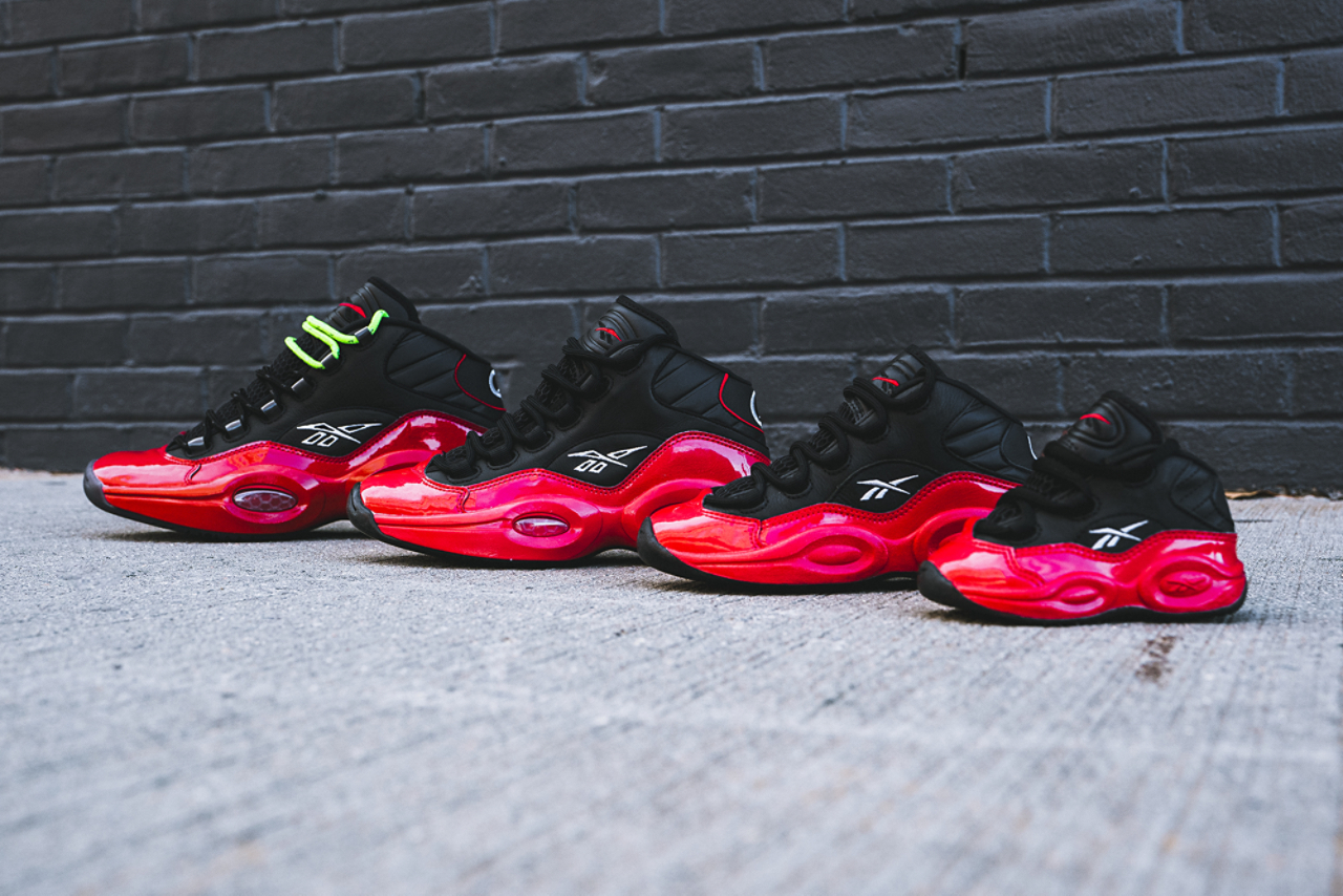 Reebok Question Mid "Street Sleigh" Image 9 of 9. Tap to open photo gallery.