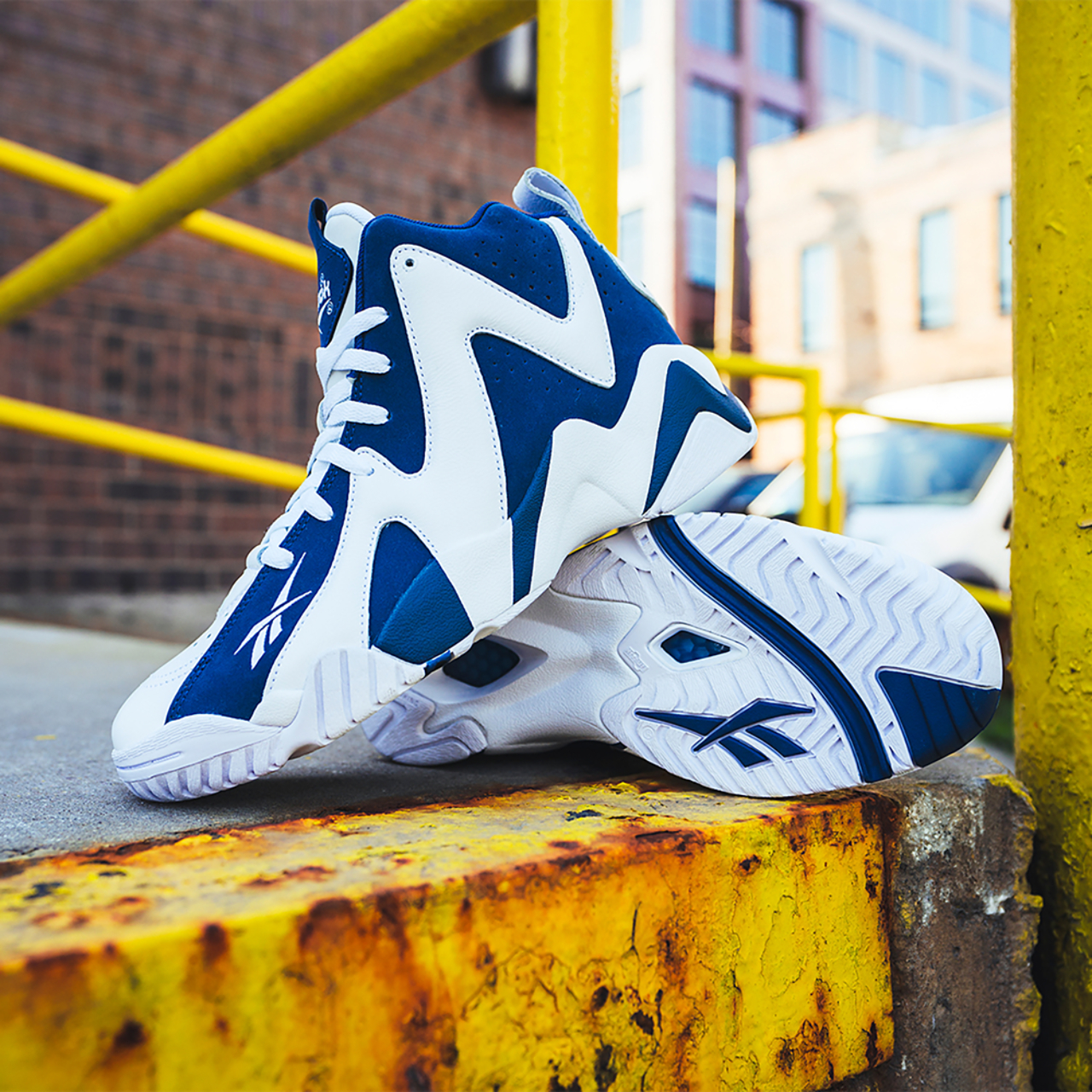 Reebok Kamikaze Mid Image 6 of 8. Tap to open photo gallery.