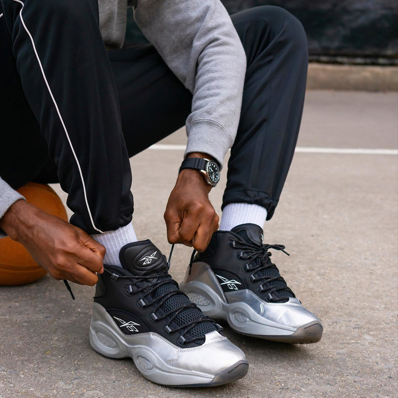 Reebok Question Mid Image 8 of 8. Tap to open photo gallery.