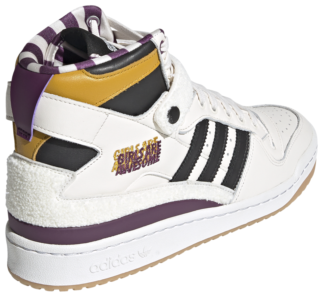 adidas Originals Forum 84 Hi Girls Are Awesome Image 3 of 5. Tap to open photo gallery.