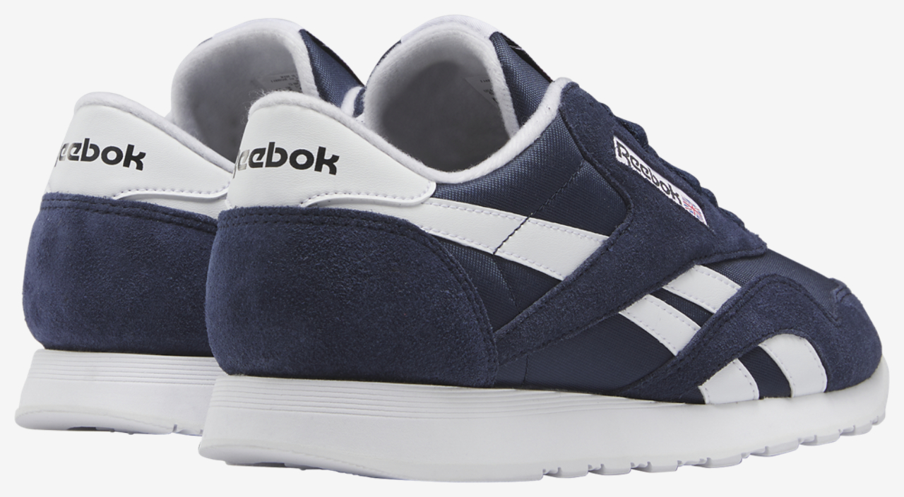Reebok Classic Leather Nylon Image 3 of 5. Tap to open photo gallery.