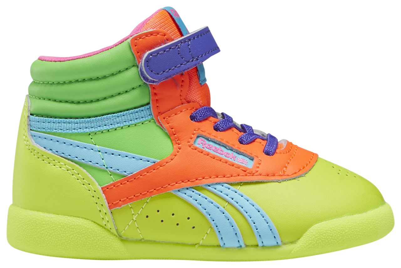 Reebok Freestyle HI Brights Image 2 of 6. Tap to open photo gallery.
