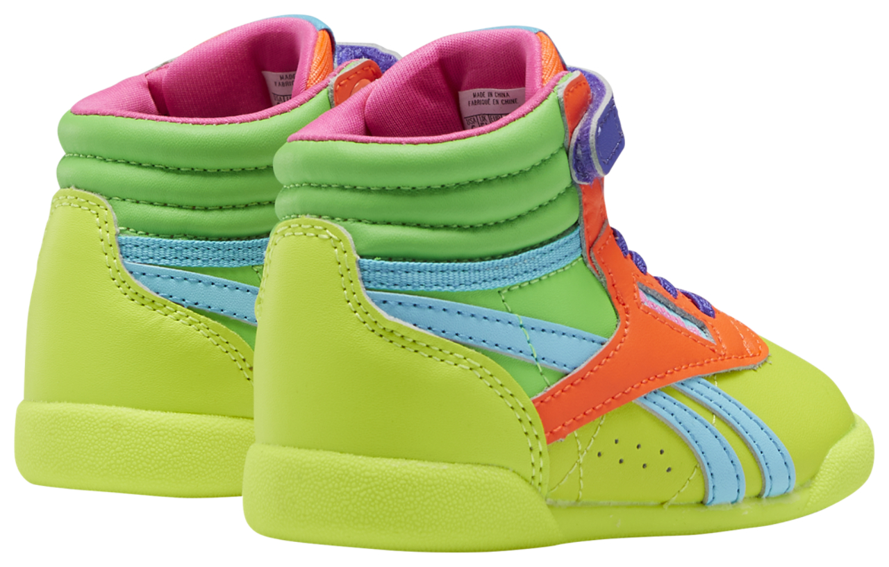 Reebok Freestyle HI Brights Image 4 of 6. Tap to open photo gallery.