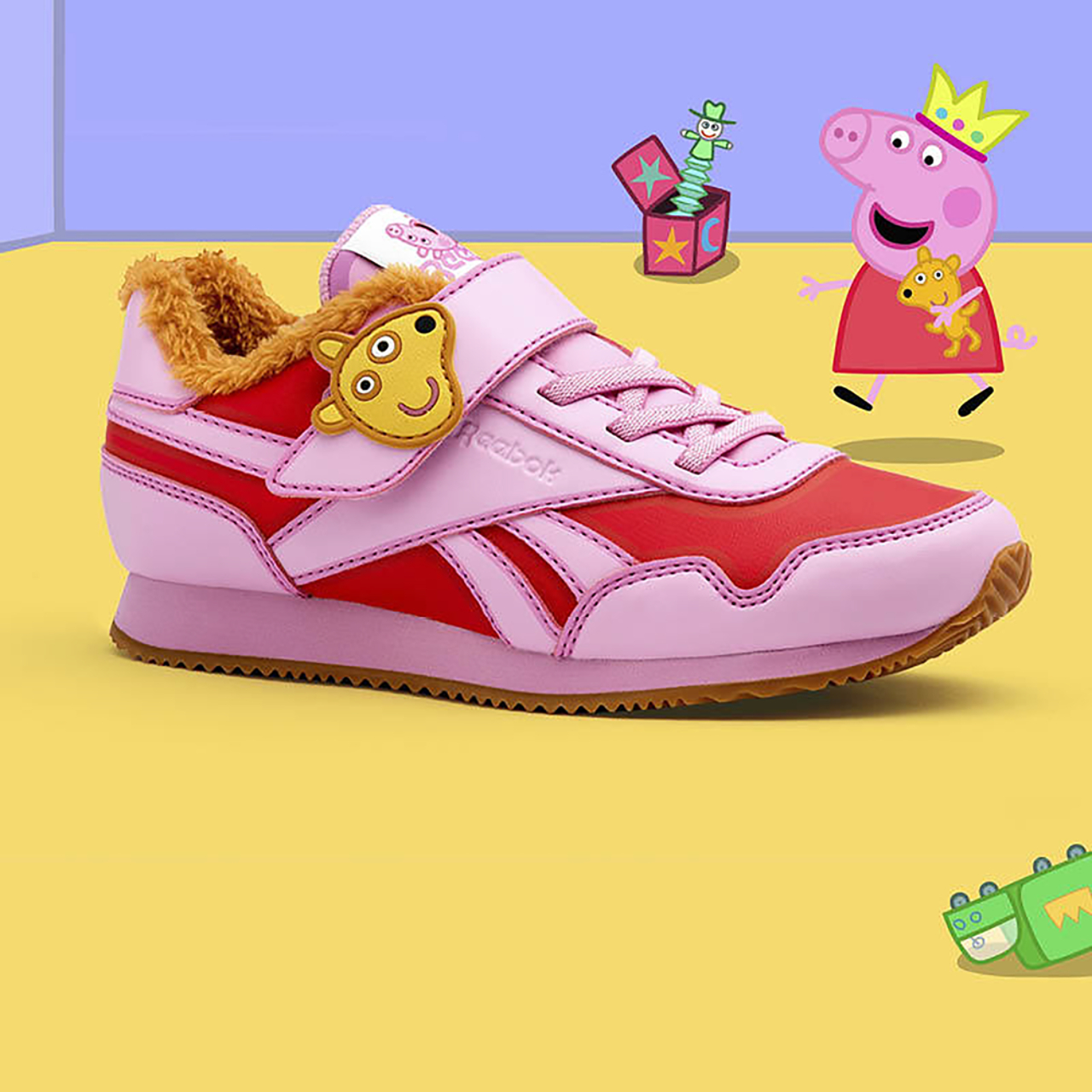 Reebok Peppa Pig Classic Jogger 3 Image 5 of 6. Tap to open photo gallery.