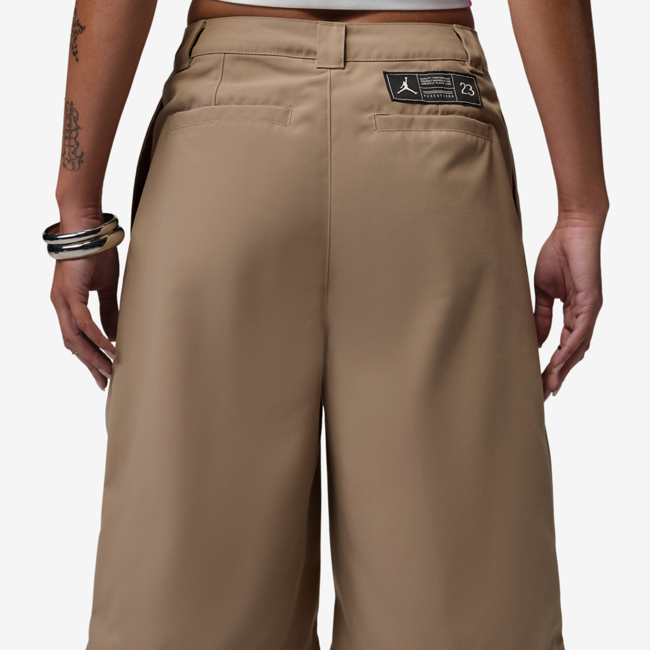 Jordan FLT Big Chino Shorts Image 2 of 6. Tap to open photo gallery.