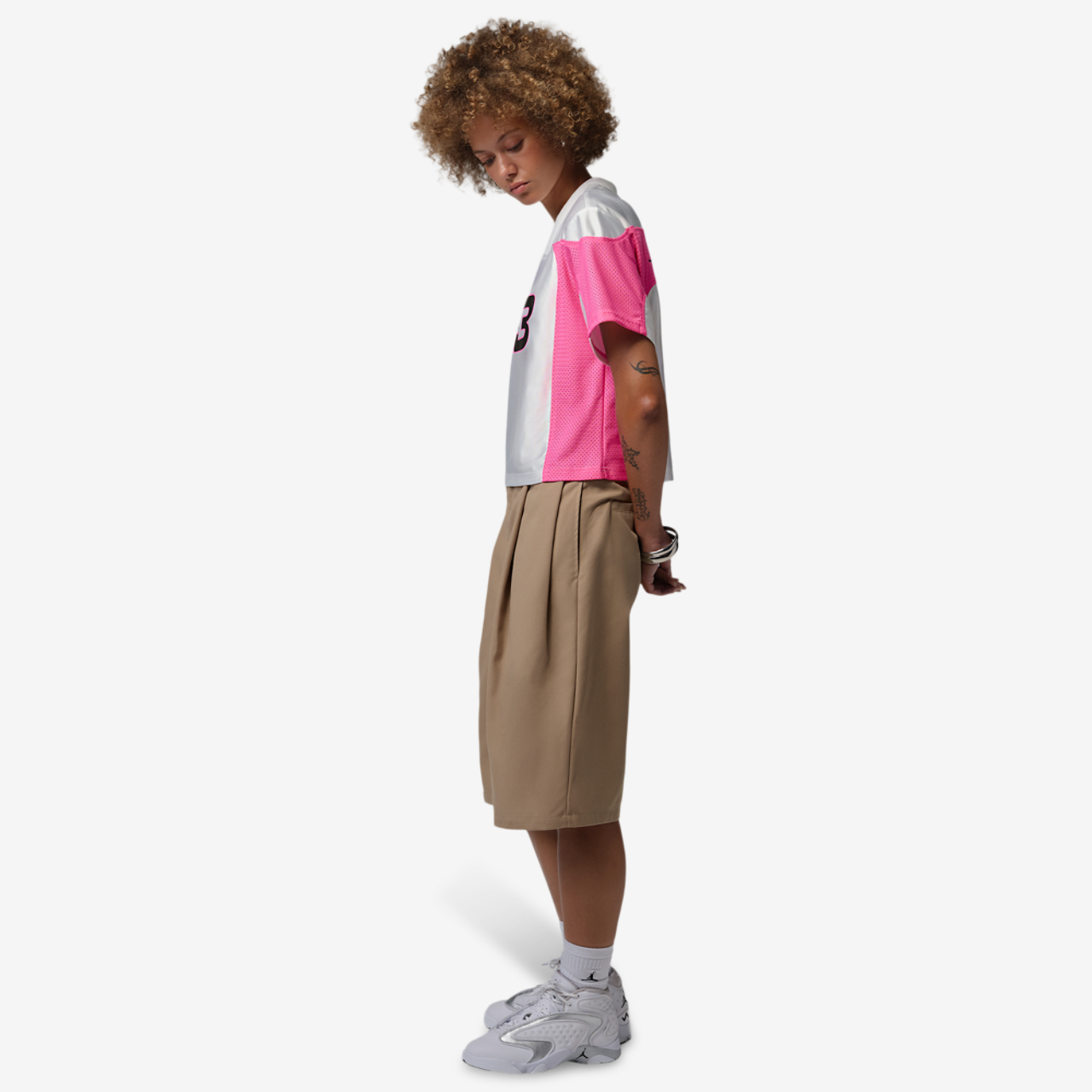 Jordan FLT Big Chino Shorts Image 6 of 6. Tap to open photo gallery.
