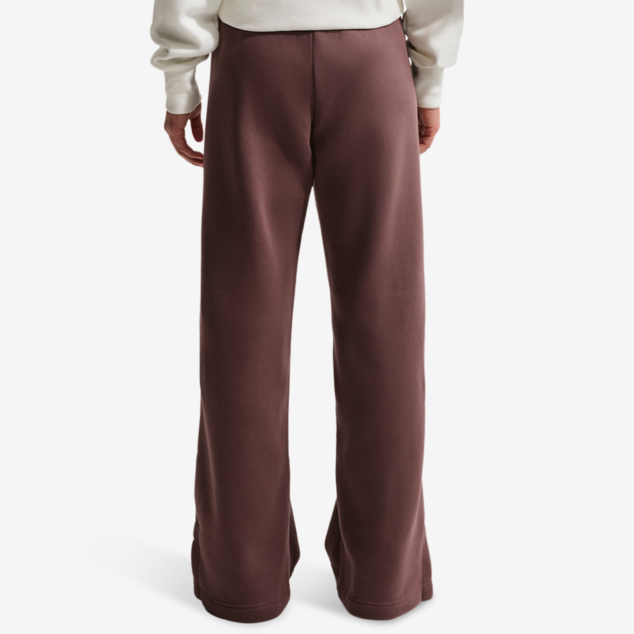 Nike Phoenix Fleece High Rise Wide Pants Image 2 of 7. Tap to open photo gallery.