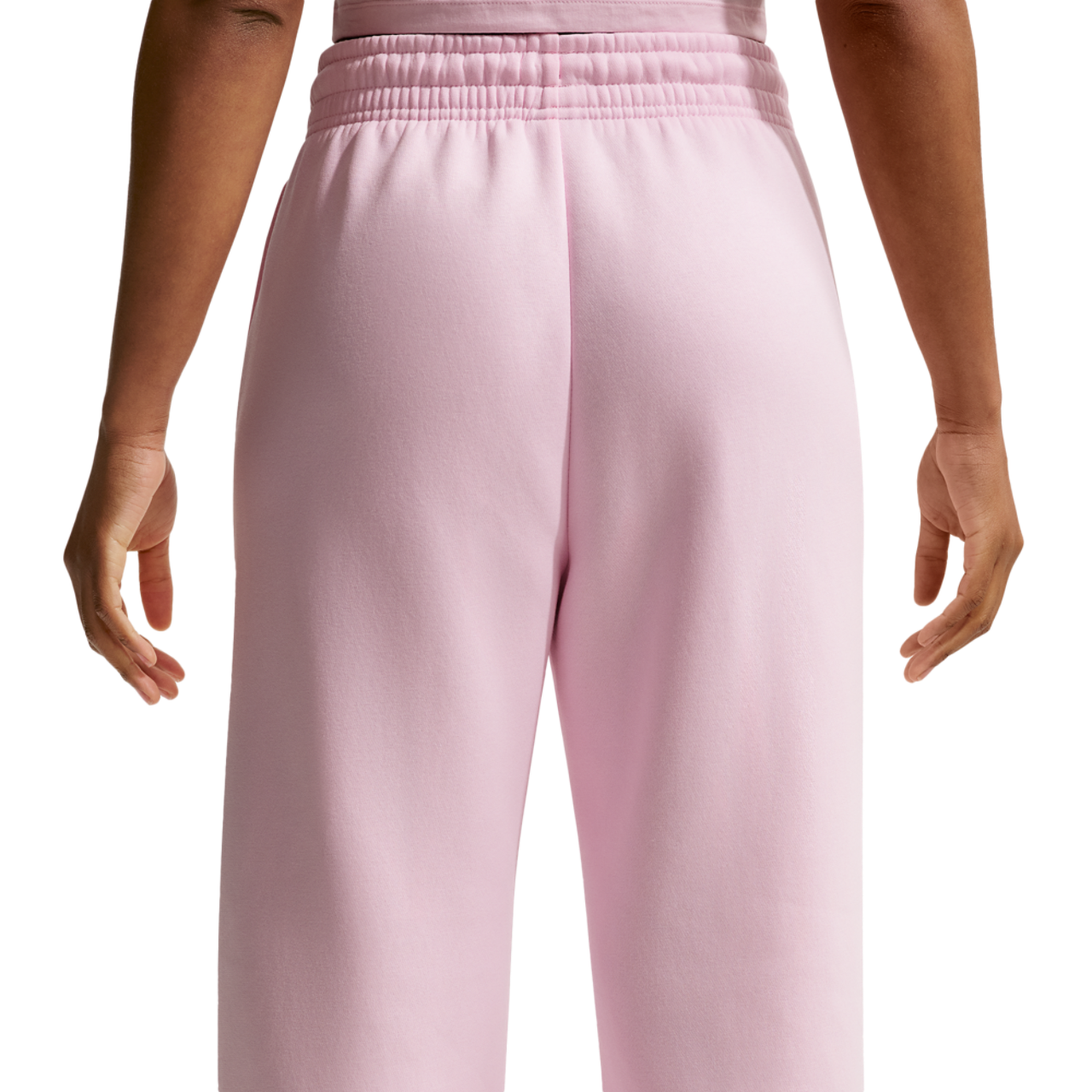 Nike Phoenix Fleece High Rise Wide Pants Image 2 of 4. Tap to open photo gallery.
