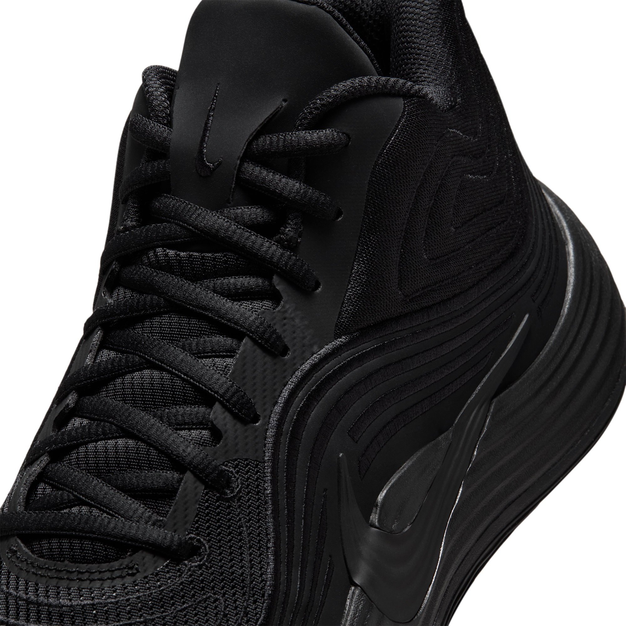 Nike Precision 8 Mid - Black/Black/Black - Image 6