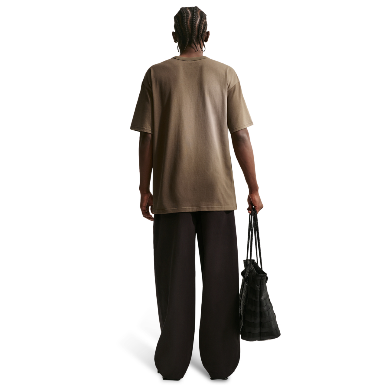 Nike Loose Premium Essential Wash T-Shirt Image 5 of 5. Tap to open photo gallery.