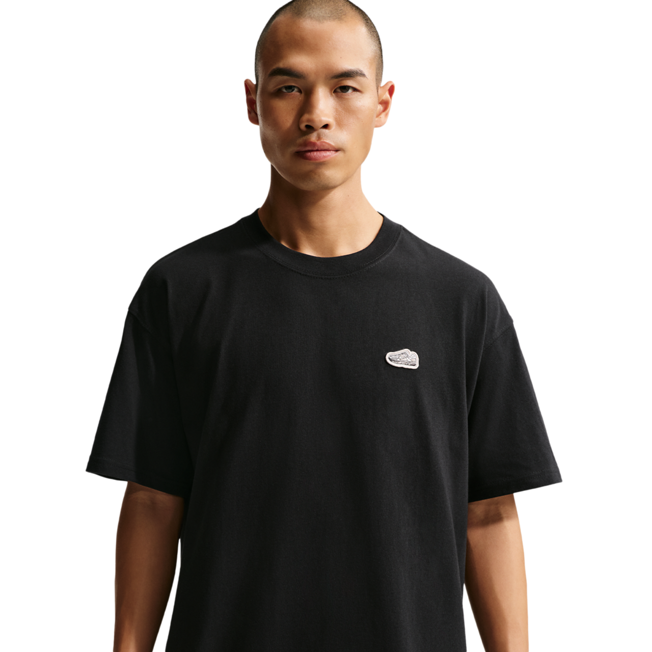 Nike NSW Vomero Patch Loose Tee Image 1 of 4. Tap to open photo gallery.