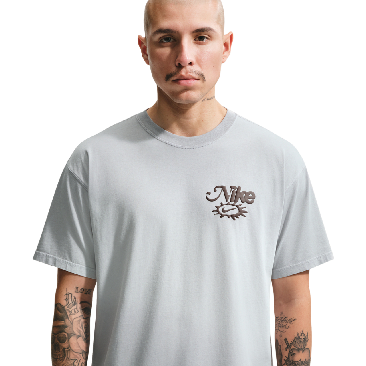 Nike NSW Dunk Dip Dye Loose Tee Image 1 of 4. Tap to open photo gallery.