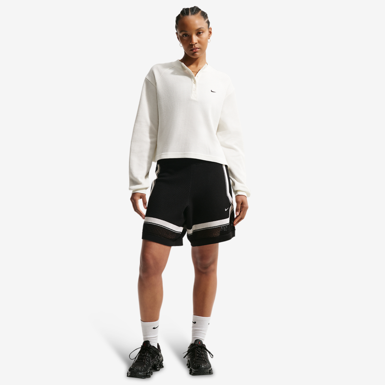 Nike NSW Chill Op Knit Short Image 3 of 4. Tap to open photo gallery.