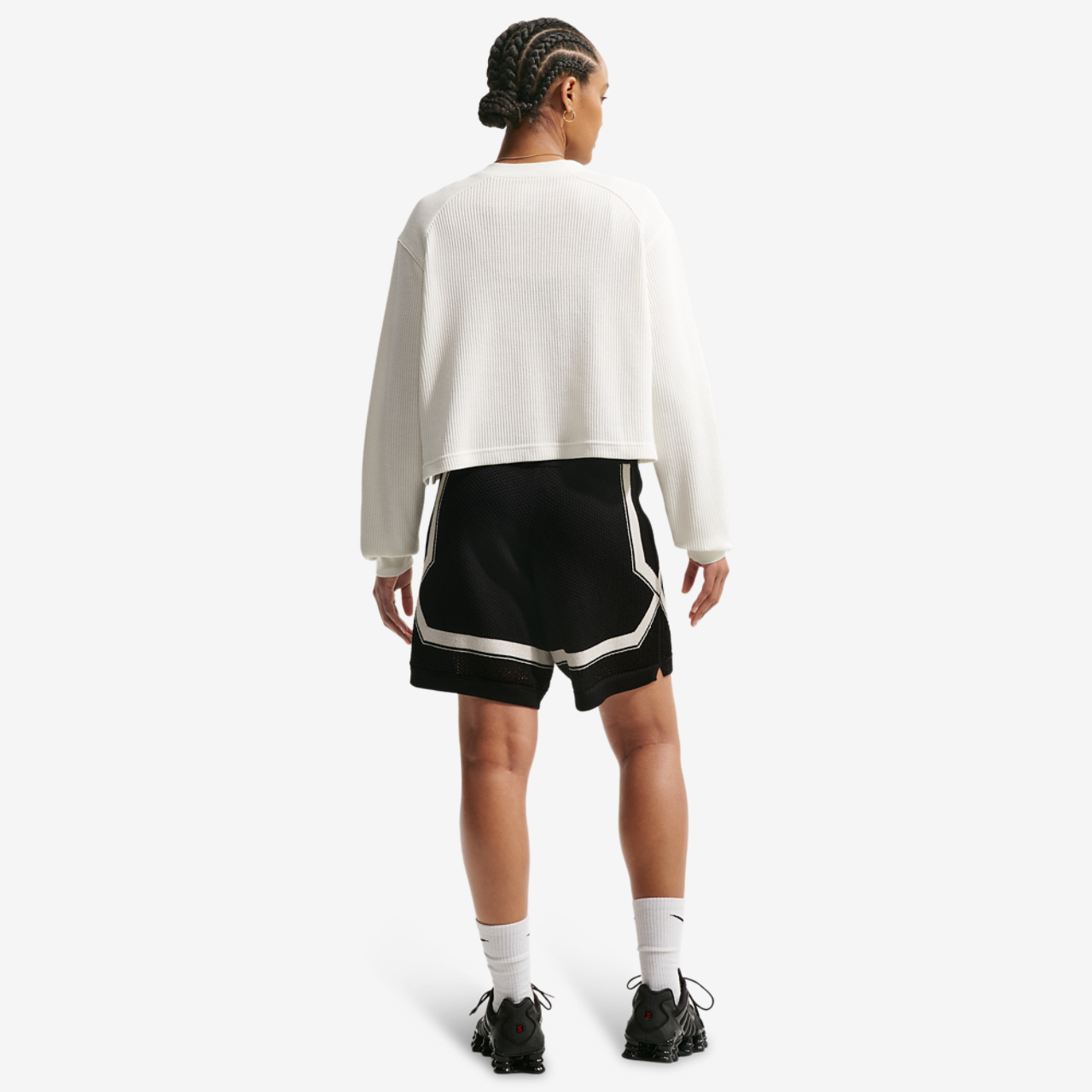 Nike NSW Chill Op Knit Short Image 4 of 4. Tap to open photo gallery.