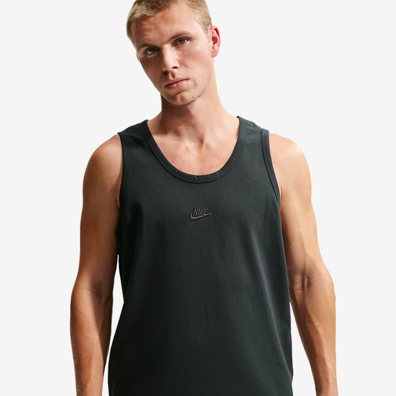 Nike NSW Premium Essentials Loose Tank Image 1 of 4. Tap to open photo gallery.