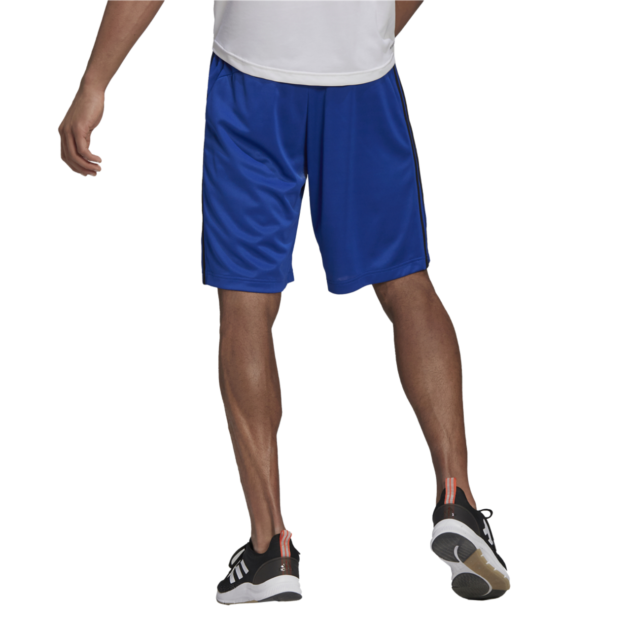 adidas D2M 3 Stripes Shorts Image 3 of 3. Tap to open photo gallery.