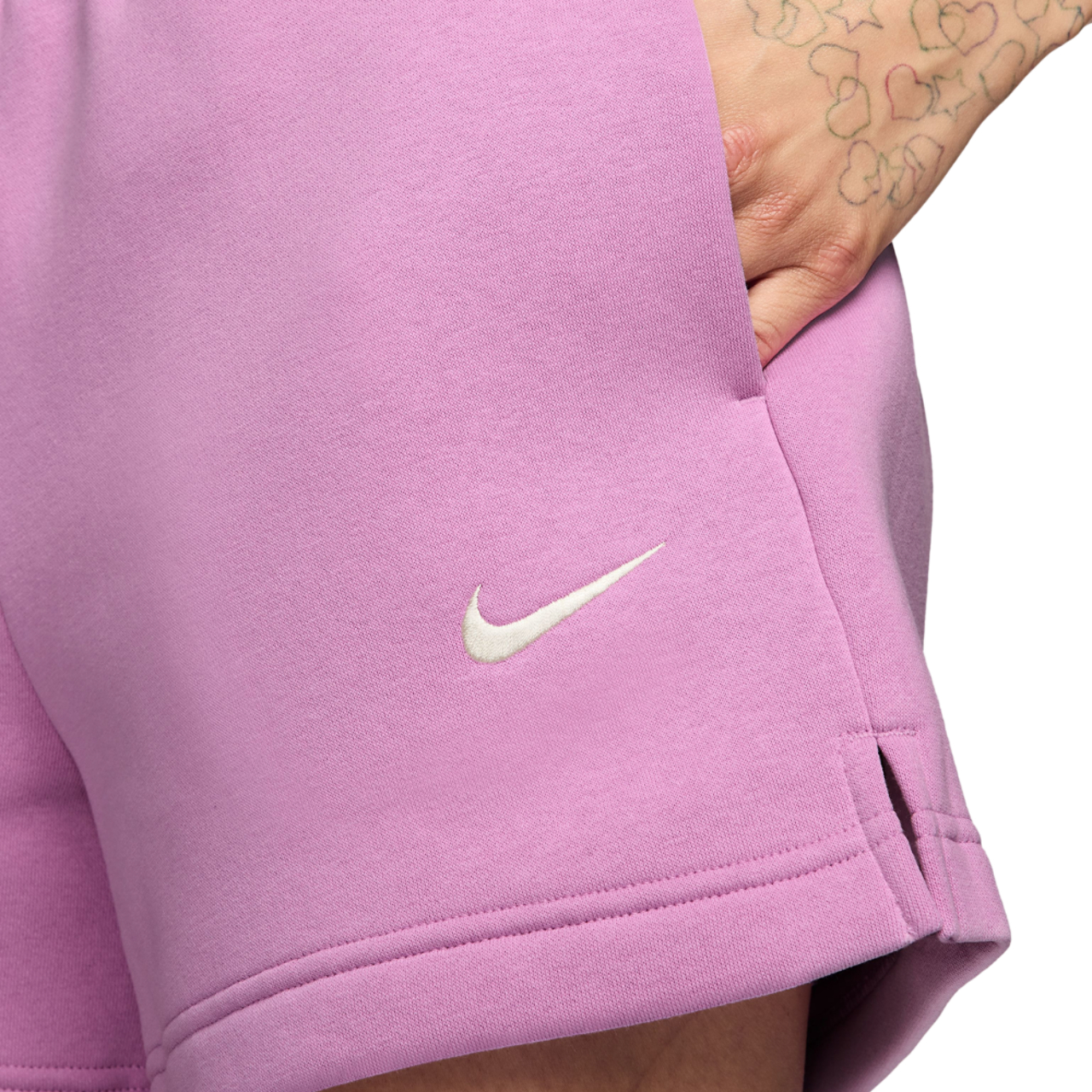 Nike Phoenix Fleece MR Shorts - Women's | Foot Locker