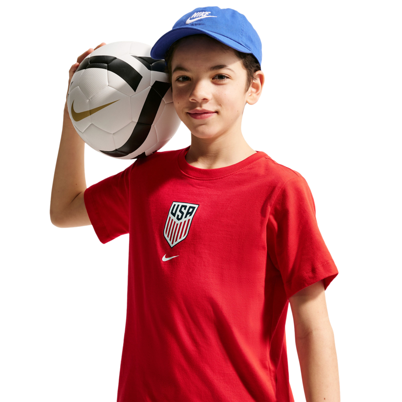 Nike US Kids Short Sleeve T-Shirt  Image 1 of 3. Tap to open photo gallery.