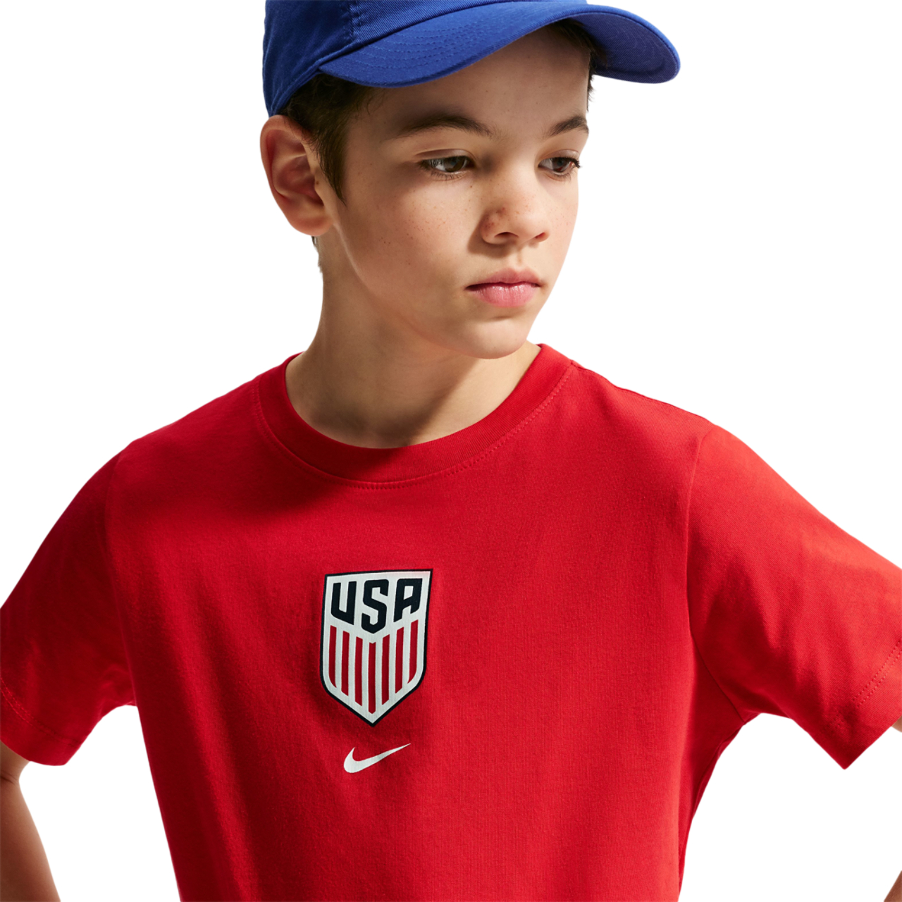 Nike US Kids Short Sleeve T-Shirt  Image 3 of 3. Tap to open photo gallery.