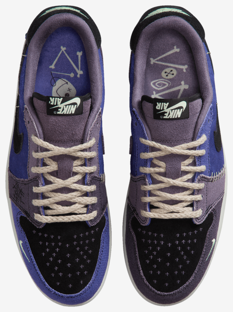 Jordan AJ 1 Retro Low OG V Image 4 of 11. Tap to open photo gallery.