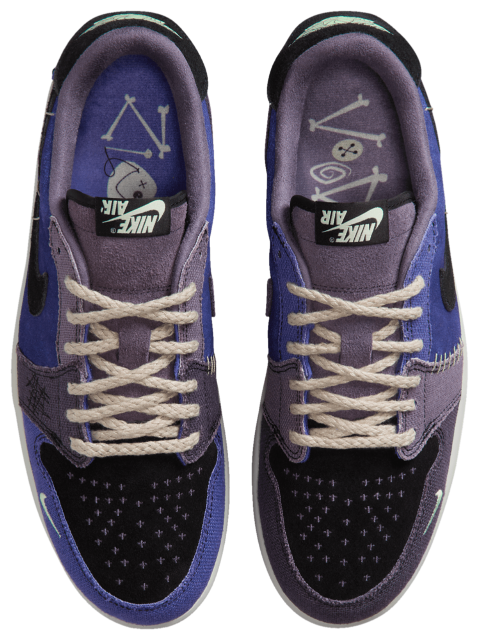 Jordan AJ 1 Retro Low OG V Image 4 of 11. Tap to open photo gallery.